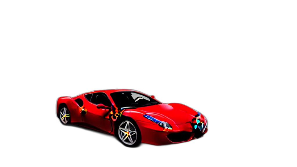 car, weapon, animal, 3d render transparent PNG cut-out