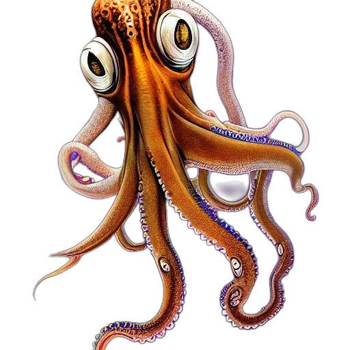 creature, animal, staff, hair, concept art, 3d render, photorealistic, fantasy art transparent PNG cut-out
