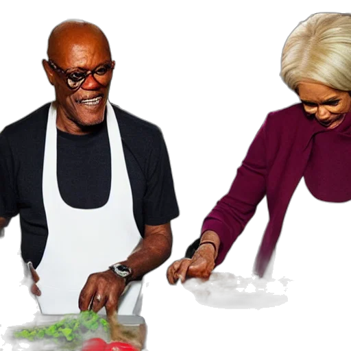 food, samuel, jackson, mary, berry, cooking, together transparent PNG cut-out