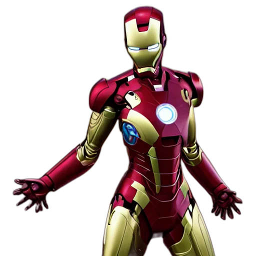 robot, 3d render, concept art, comic book art transparent PNG cut-out