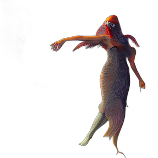creature, animal, dragon, dress transparent PNG cut-out
