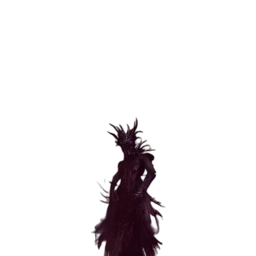 staff, crown, dress, creature transparent PNG cut-out