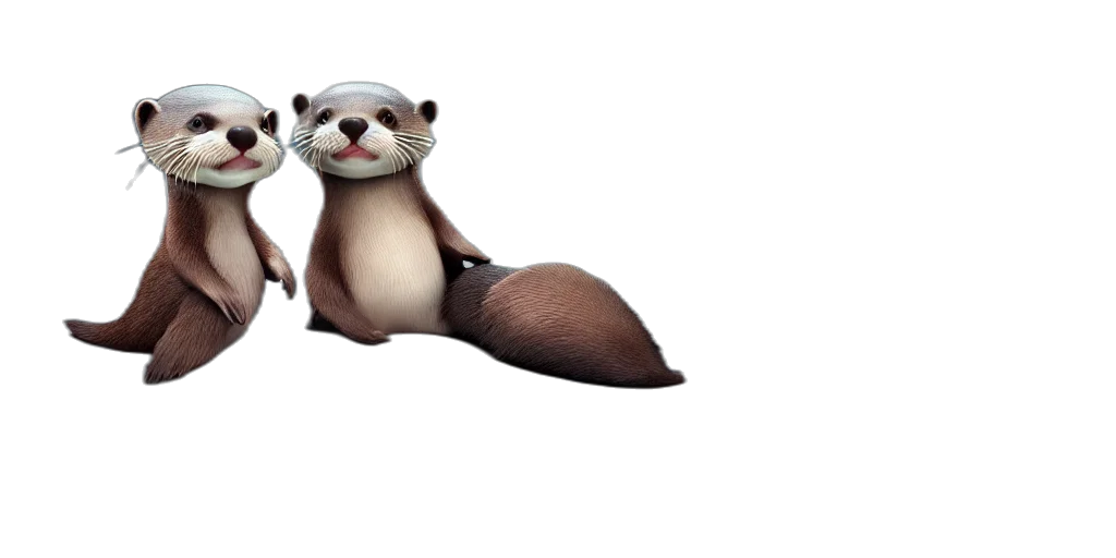 animal, creature, staff, 3d render transparent PNG cut-out