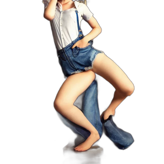 shoes, staff, dress, concept art, 3d render, photorealistic, pixel art, blue transparent PNG cut-out