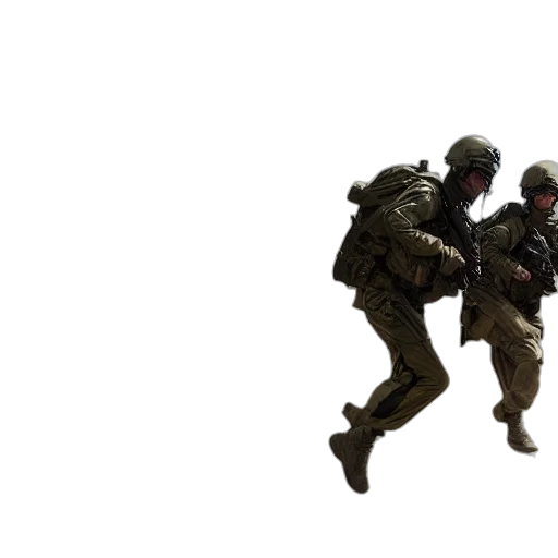 weapon, jacket, shoes, concept art transparent PNG cut-out