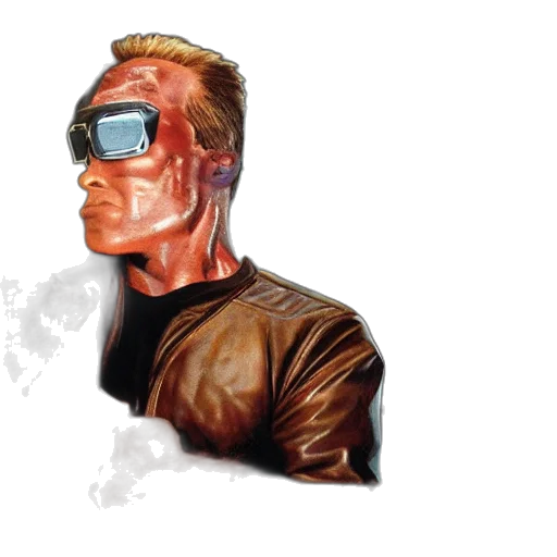 jacket, mask, face, robot, comic book art, concept art, cyberpunk, 3d render transparent PNG cut-out