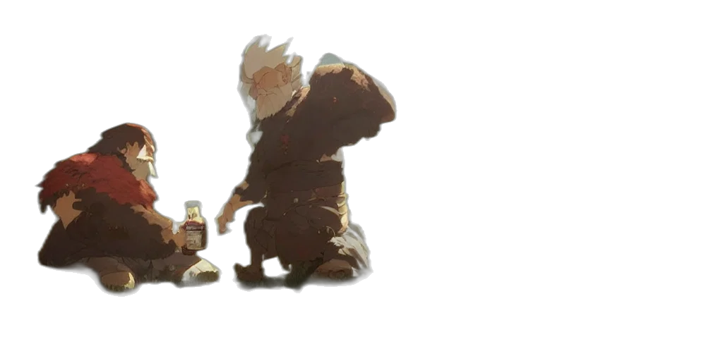 bottle, food, creature, animal transparent PNG cut-out