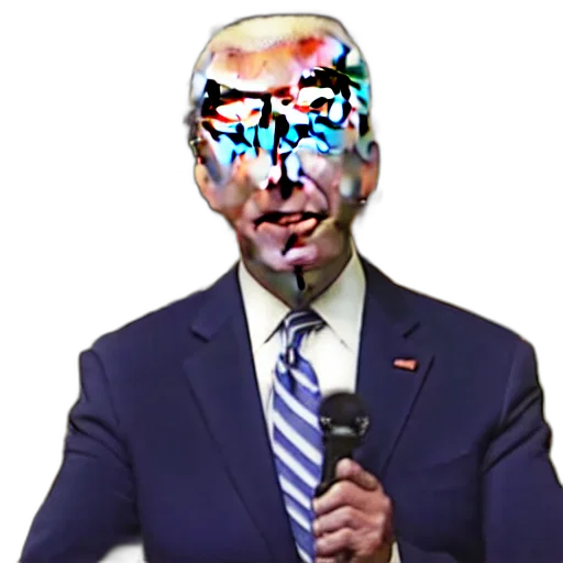 robot, mask, face, creature, vaporwave, cyberpunk, concept art, cartoon transparent PNG cut-out
