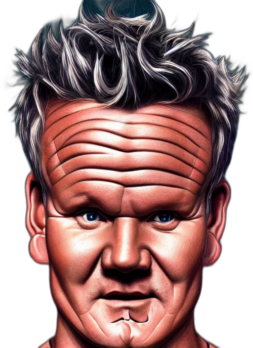 face, hair, mask, creature transparent PNG cut-out