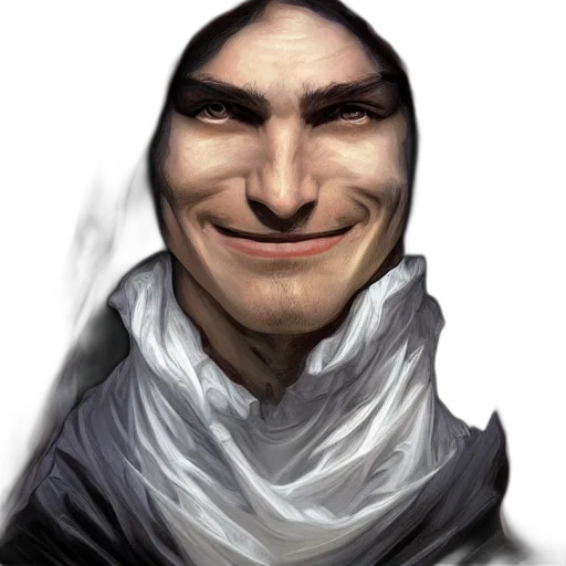 face, mask, creature, staff transparent PNG cut-out