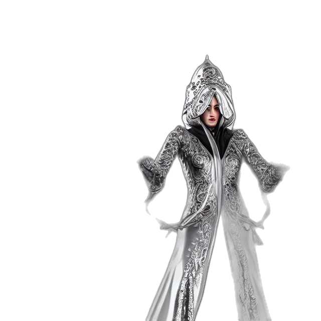 jacket, concept art, 3d render, elemental transparent PNG cut-out