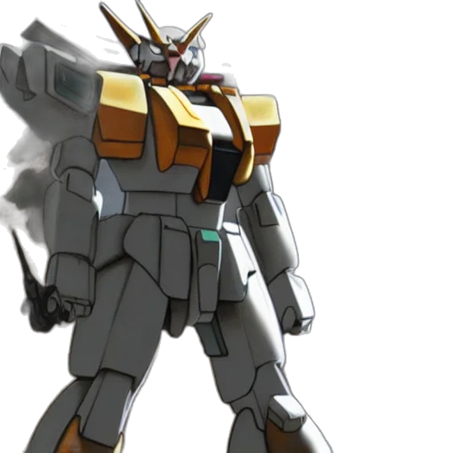 robot, weapon, concept art, 3d render transparent PNG cut-out