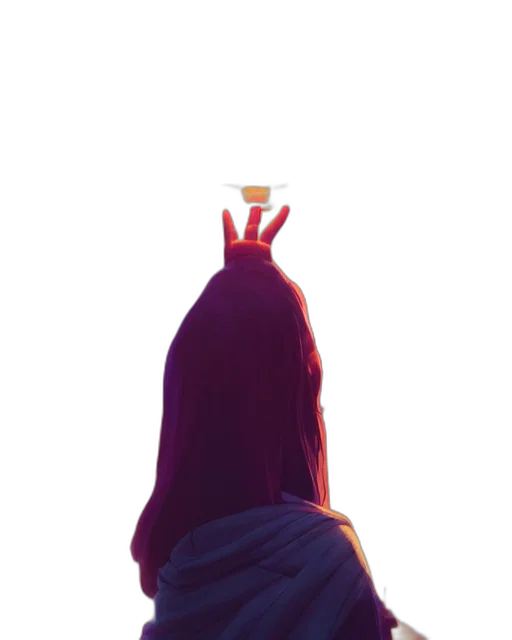 crown, bottle, dress, hat, concept art, 3d render, anime, pixel art transparent PNG cut-out