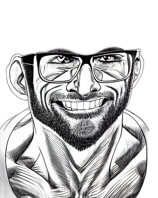 staff, cartoon, comic book art, pencil sketch transparent PNG cut-out