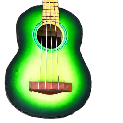 3d render, photorealistic, green, avocado transparent PNG cut-out