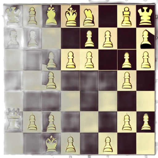 crown, 3d render, monochrome, chess transparent PNG cut-out