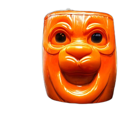 mask, face, crown, creature, 3d render, photorealistic, concept art, closeup transparent PNG cut-out