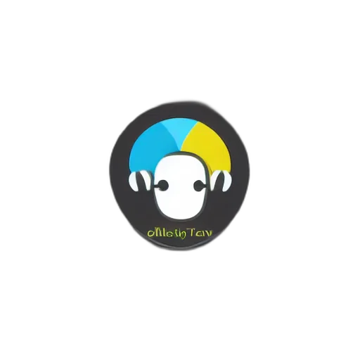 staff, 3d render, colorful, neon, flat, design, logo, vector transparent PNG cut-out