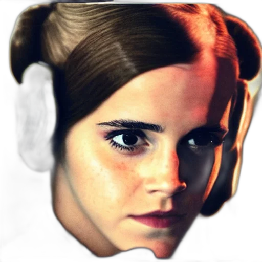face, mask, crown, hair transparent PNG cut-out
