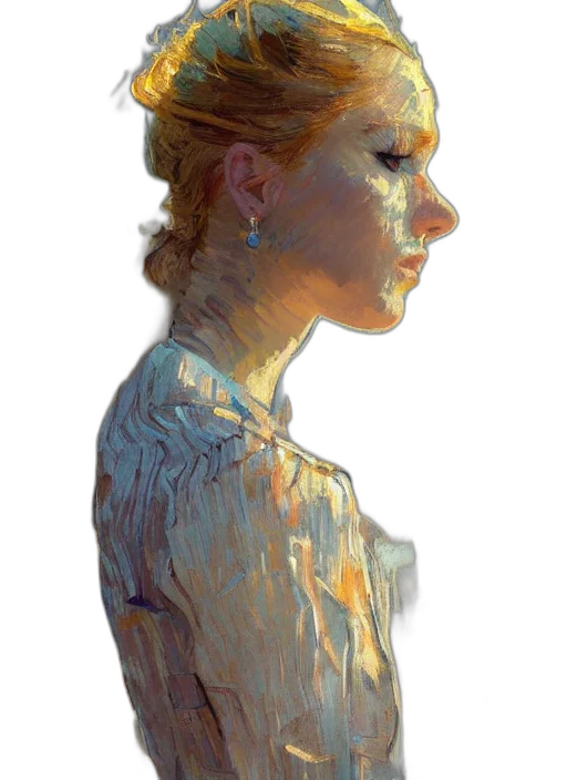 crown, face, dress, jewelry, oil painting, concept art, photorealistic, watercolor transparent PNG cut-out