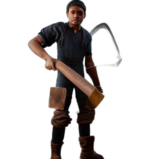staff, sword, weapon, robot transparent PNG cut-out