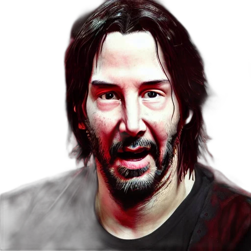 face, hair, animal, robot transparent PNG cut-out