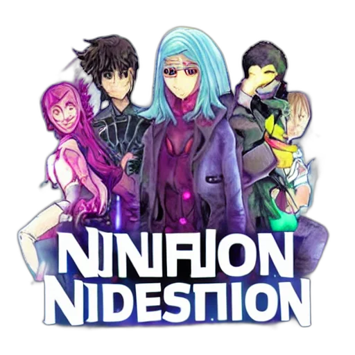 anime, concept art, cartoon, pixel art transparent PNG cut-out