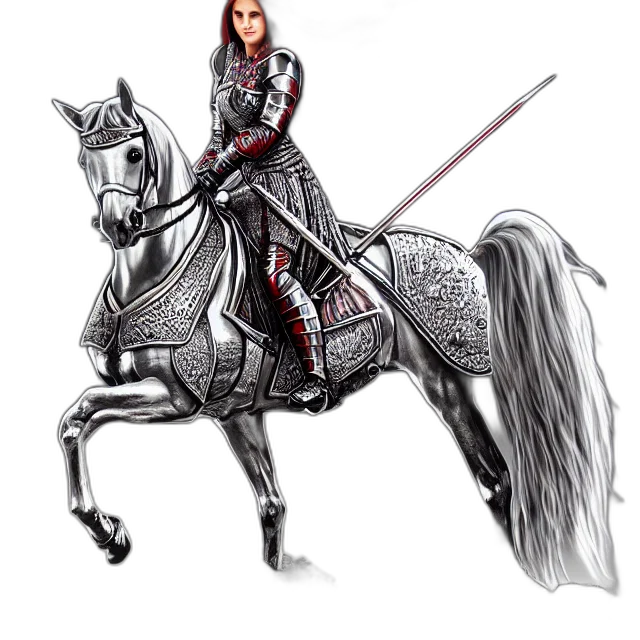 sword, fantasy art, concept art, photorealistic, cartoon, beautiful, knight, anne transparent PNG cut-out