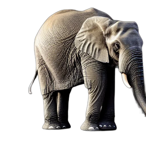 animal, creature, photorealistic, 3d render transparent PNG cut-out