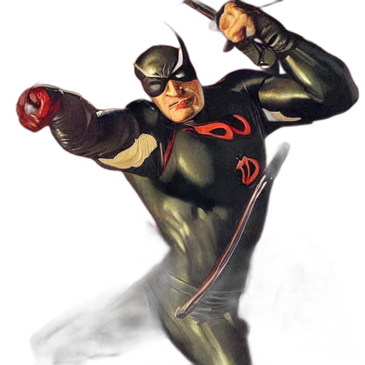 mask, comic book art, concept art, 3d render transparent PNG cut-out