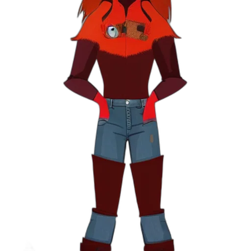 mask, jacket, staff, robot transparent PNG cut-out