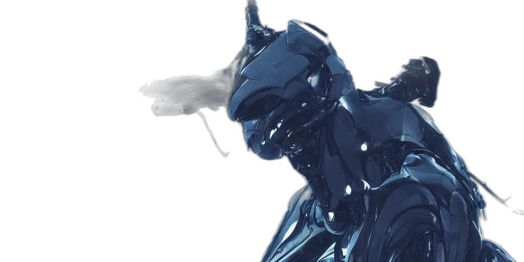 robot, dragon, mask, creature, concept art, comic book art, fantasy art, cyberpunk transparent PNG cut-out