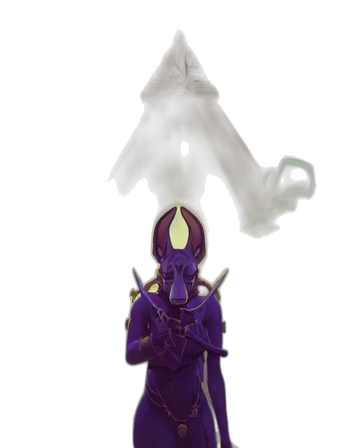 staff, mask, dragon, creature, concept art, fantasy art, 3d render, pixel art transparent PNG cut-out