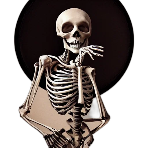 jewelry, staff, face, jacket, concept art, photorealistic, dark, skeleton transparent PNG cut-out