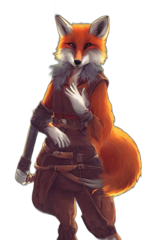 staff, jacket, animal, weapon transparent PNG cut-out