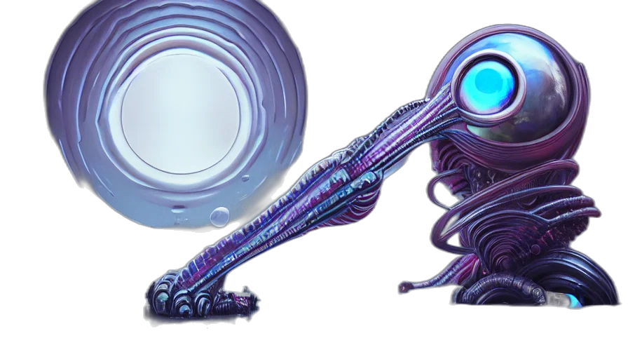 staff, creature, weapon, sword, concept art, fantasy art, 3d render, pixel art transparent PNG cut-out