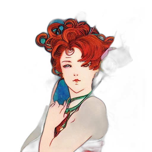dress, staff, crown, jewelry, concept art, fantasy art, pixel art, anime transparent PNG cut-out