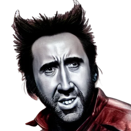 hair, face, jacket, animal transparent PNG cut-out