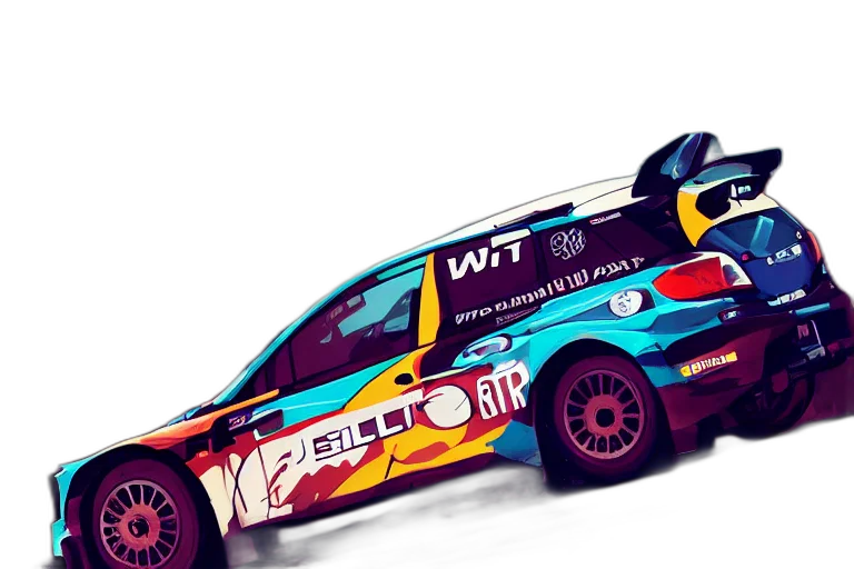 car, concept art, wrc, rally transparent PNG cut-out