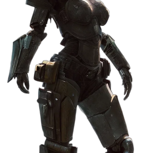 robot, weapon, staff, concept art transparent PNG cut-out