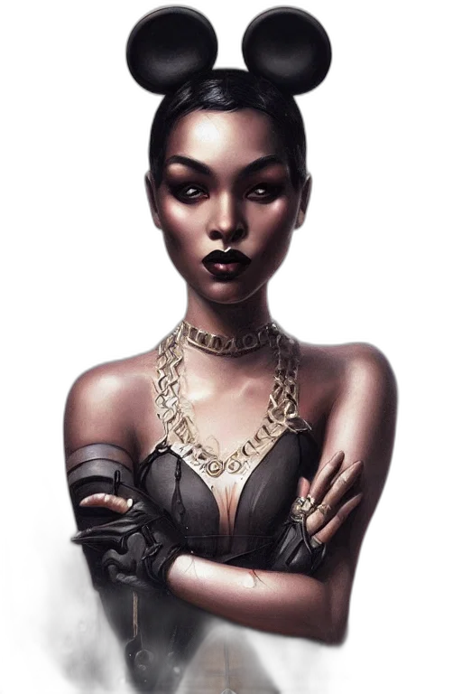 jewelry, crown, face, fantasy art transparent PNG cut-out