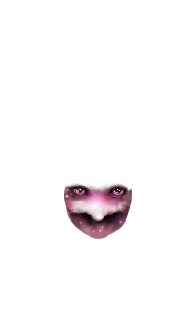 face, mask, creature, robot, photorealistic, 3d render, concept art, pixel art transparent PNG cut-out