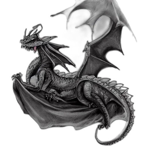 dragon, creature, animal, staff, fantasy art, concept art, photorealistic, comic book art transparent PNG cut-out