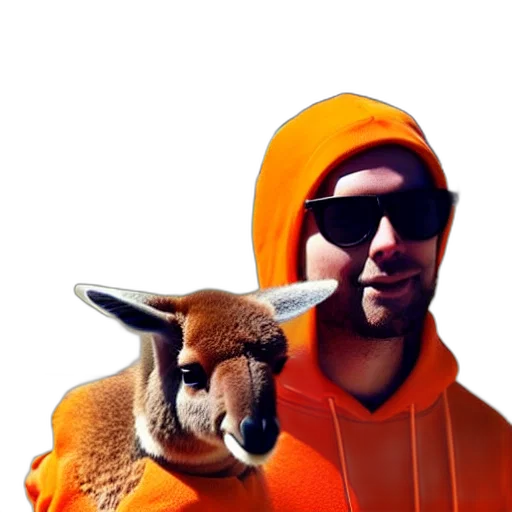 animal, jacket, staff, creature transparent PNG cut-out