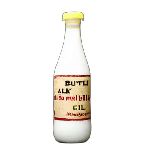 bottle, animal, food, weapon, photorealistic, milk, inside, jail transparent PNG cut-out