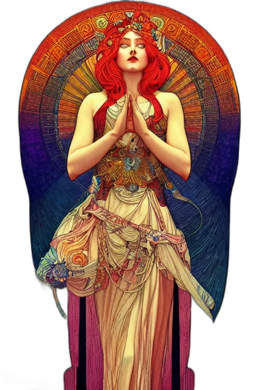 dress, fantasy art, concept art, comic book art transparent PNG cut-out