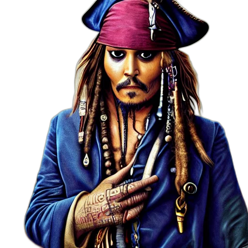 staff, jewelry, cartoon, photorealistic, comic book art, fantasy art, portrait, johnny transparent PNG cut-out