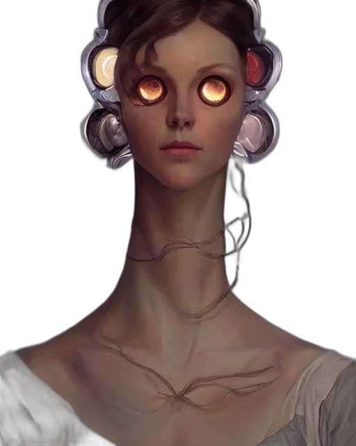 mask, robot, face, creature transparent PNG cut-out