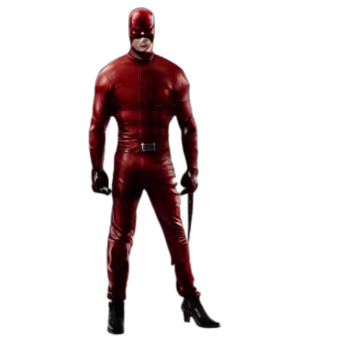 concept art, comic book art, 3d render, red transparent PNG cut-out