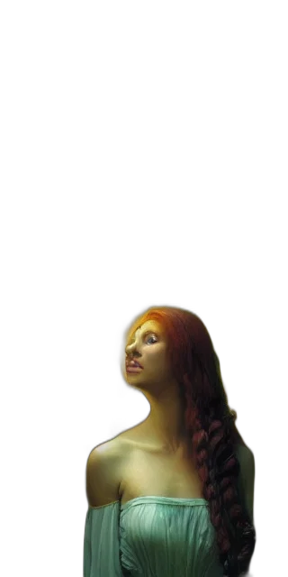 face, hair, jewelry, mask, photorealistic, concept art, 3d render, pixel art transparent PNG cut-out